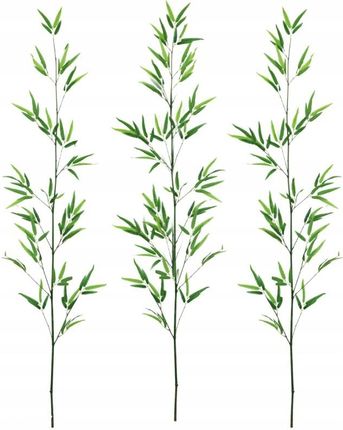 Ecarla Sztuczna Roślina Ozdoba Dekoracja Bambus 190 Cm Szr02 Zestaw 3Szt 15138292977