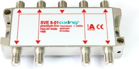 Axing SVE 8-01 - Rozgałęźnik sygnału RTV i SAT