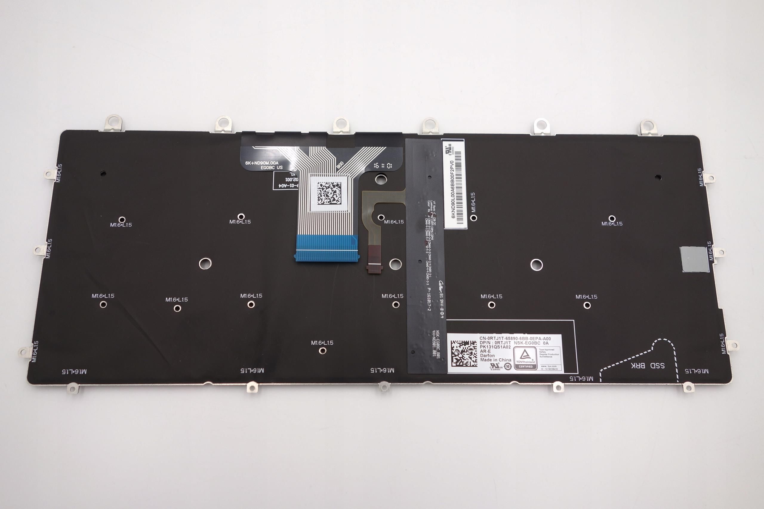 Podzespoły do laptopa Dell Klawiatura Polska Arbska Us