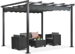 Garden Point Pergola Tarasowa Wolnostojąca Teneryfa 3X3m Szara Gap482