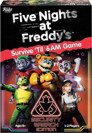 Funko Games Five Nights at Freddy's - Survive 'Til 6AM Security Breach (ENG)