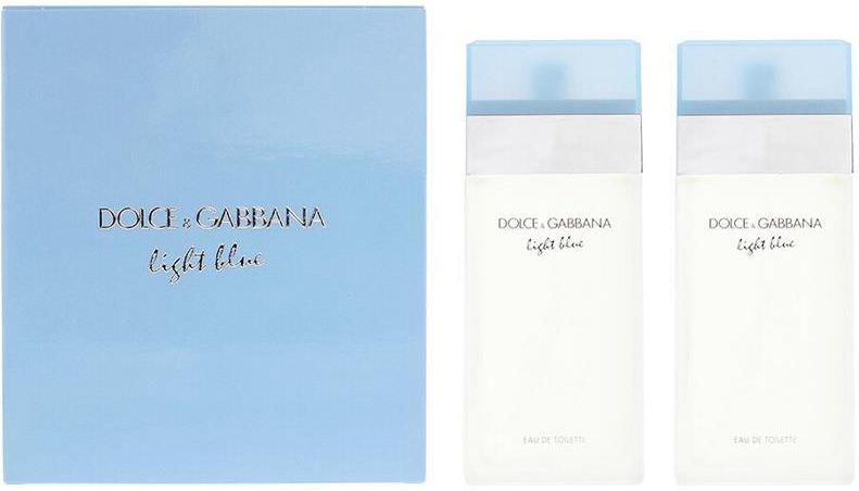 2個セットDolce & Gabbana Light Blue 50/100ml Dolce & Gabbana Light Blue Set N/A 100Ml Dla Pań - opinie i