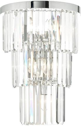 Dar Lighting Kryształowa Lampa Przysufitowa Angel Przezroczysta Chrom (Ang3008)