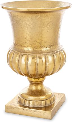 Złoty antyczny wazon osłonka na nóżce 163289