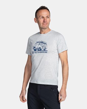 Koszulka męska Kilpi Garove Wielkość: XL / Kolor: jasnoszary