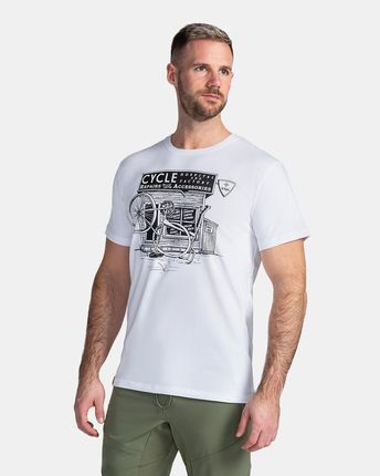 Koszulka męska Kilpi Portela Wielkość: XL / Kolor: biały