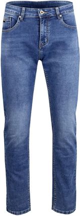 Klasyczne spodnie męskie jeansy prosta nogawka