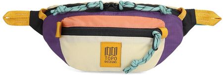 Torba biodrowa Topo Designs Mountain Waist Pack - loganberry / bone white