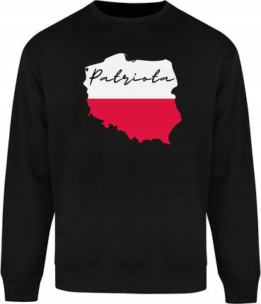 Bluza Męska Bez Kaptura Patriotyczna Patriota Flaga Polska R-3XL A86