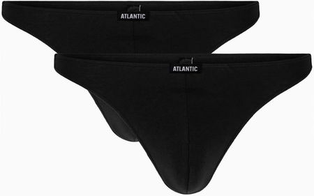 Stringi Atlantic 2BMP-253 2-pak, czarny XL