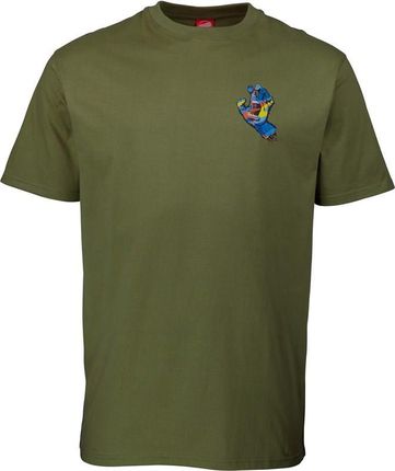 koszulka SANTA CRUZ - Primary Hand T-Shirt Olive (OLIVE) rozmiar: M