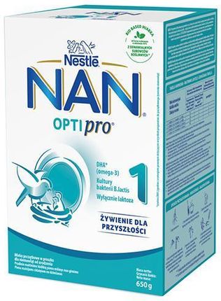Nestle Nan Optipro 1 Mleko Początkowe Dla Niemowląt Od Urodzenia 650g