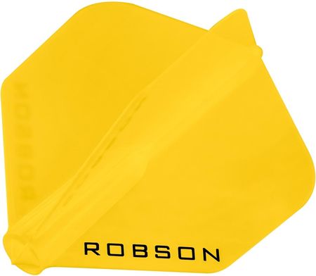Piórko dart Robson Plus Flights, Kolor: Żółty, Kształt: No.2
