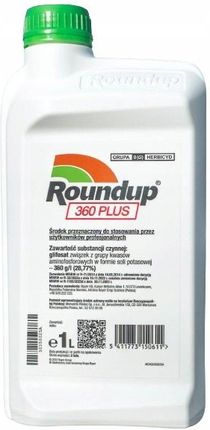 Bayer Roundup Plus 360 Sl 1l Randap Chwasty Perz Chwastobójczy