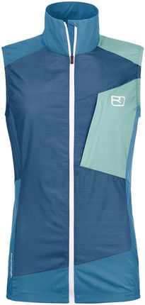 Kamizelka damska Ortovox Windbreaker Vest W Wielkość: M / Kolor: niebieski