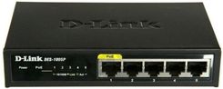Zdjęcie D-Link 5-Port Fast Ethernet PoE Desktop (DES-1005P/E) - Żnin
