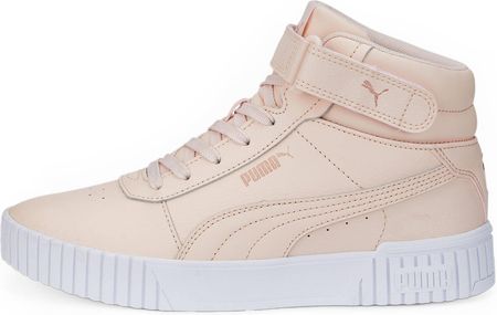 Sneakersy damskie różowe Puma Carina 2.0 Mid Wysokie (385851-03)