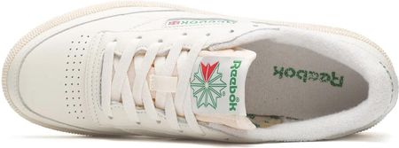 Buty sportowe damskie Reebok Club C 85 Vintage W Chalk Alabaster stylowe sneakersy białe (100007797)