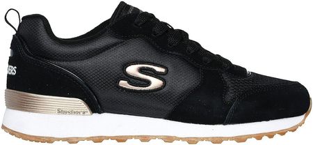 Sneakersy damskie Skechers OG 85 Gold'n Gurl buty sportowe czarne (111-BLK)