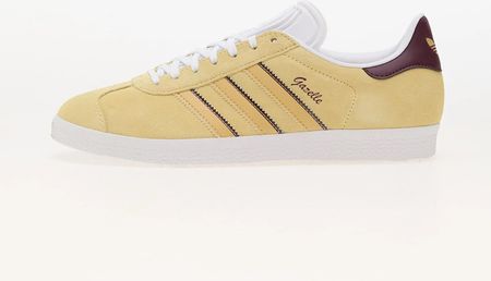 adidas Gazelle W Almost Yellow/ Oatmeal/ Maroon