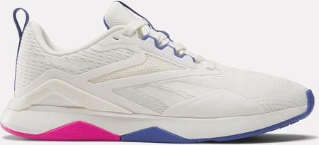 Buty sportowe damskie Reebok Nanoflex TR 2.0 sneakersy treningowe białe (100074543)