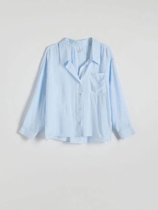Reserved - Koszula z wiskozą - jasnoniebieski