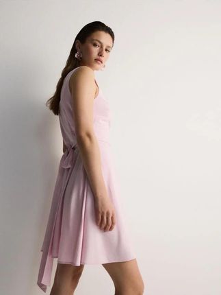 Reserved - Sukienka mini - różowy