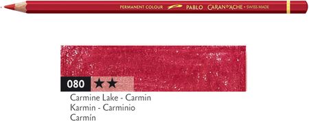Caran D'Ache Kredka Pablo Kolor 080 Carmine Lake Karminowa