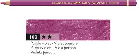 Caran D'Ache Kredka Pablo Kolor 100 Purple Violet Purpurowy Fiolet
