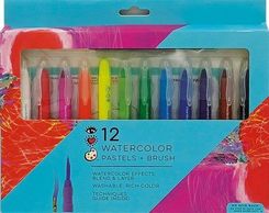 Zdjęcie Stnux Markery Pastele Akwarelowe 12 Kolorów - Śrem