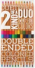 Zdjęcie Kredki Ołówkowe Duet 12=24 Kolory - Będzin