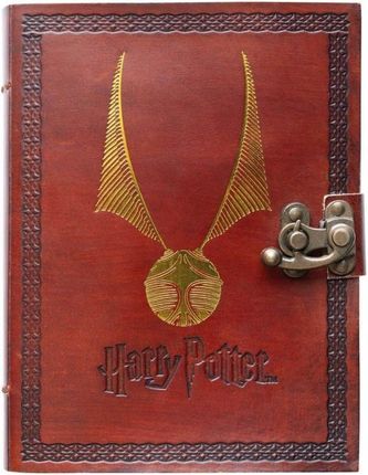 Harry Potter Skórzany Notatnik 13,5X18Cm Brązowy