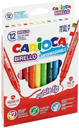 Carioca Flamastry 12 Kolorów Birello