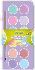 Zdjęcie Farby Akwarelowe Pastelowe 12 Kolorów Cricco - Alwernia