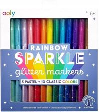 Zdjęcie Flamastry Brokatowe Rainbow Sparkle 15Szt. - Świeradów-Zdrój