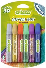 Zdjęcie Cricco Klej Brokatowy 3D Neon 10G 6 Kolorów - Kłodawa