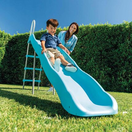 Intex 44107 Duża Zjeżdżalnia Ogrodowa Dla Dzieci 251X84X147Cm Ślizgawka - zdjęcie 3