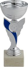 Zdjęcie Puchar C130 Srebrno-Niebieski 19cm - Nowe Brzesko