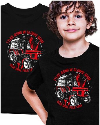 Koszulka bawełniana Traktorem Ciągnikiem Zetor 134