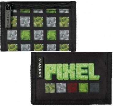 Portfel Pixel zielony STARPAK
