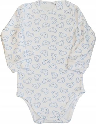 Body niemowlęce r.92 długi rękaw bawełna wielokolorowe body dla noworodka