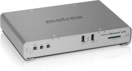 Matrox Monarch LCS | Dwukanałowy enkoder, streamer wideo HDMI, SDI 1080p, Ethernet, RTSP, RTMP, Nagrywanie SDXC, USB