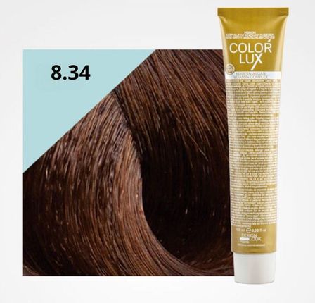 DESIGN LOOK Farba do włosów 8.34 COLOR LUX 100 ml