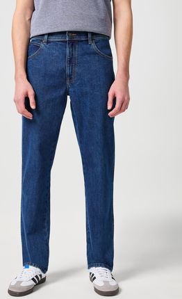 Wrangler Męskie jeansy 112125987 Niebieskie