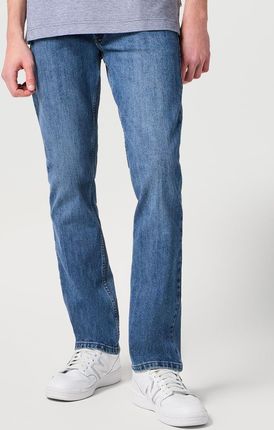 Wrangler Męskie jeansy 112125979 Niebieskie