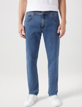 Wrangler Męskie jeansy 112350665 Niebieskie