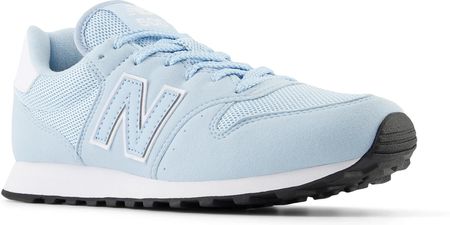 Sneakersy damskie New Balance NB 500 buty sportowe zamszowe niebieskie (GW500MF2)