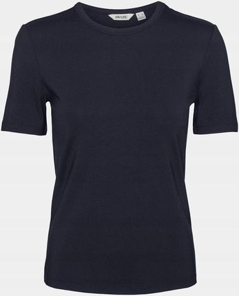 Vero Moda T-Shirt Aware Heaven 10299736 Granatowy Tight Fit