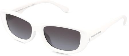 Michael Kors 0MK2210U Damskie okulary przeciwsłoneczne, Oprawka: Acetat, biały