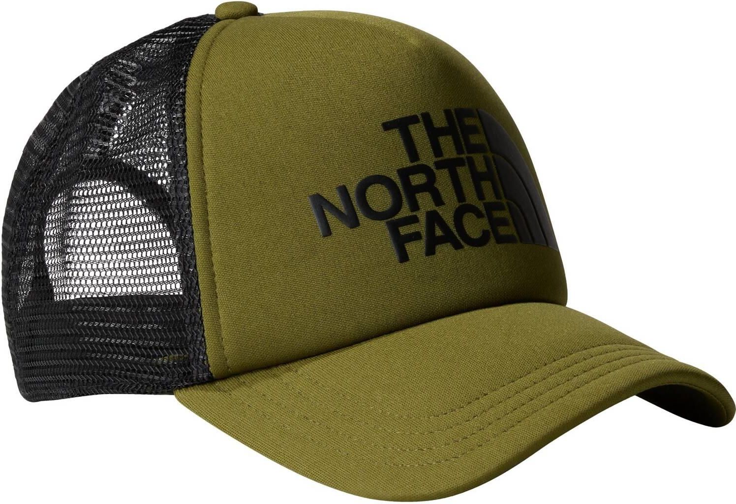 Czapka z daszkiem unisex The North Face LOGO TRUCKER zielona